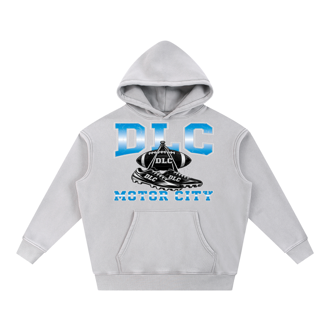 Hunt Gridiron Snow Wash  Oversize Hoodie