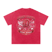 “ICE” Snow Washed Oversized Cotton T-Shirt