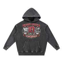Snow Wash Fleece Oversize Hoodie